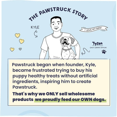 The founder of Pawstruck's Kyle and Tyson's story.