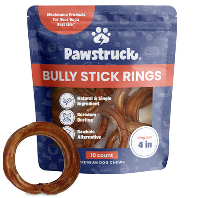 3.5" Bully Stick Rings