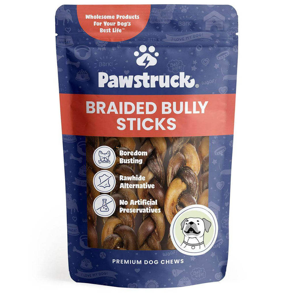 Pawstruck braided bully sticks sale